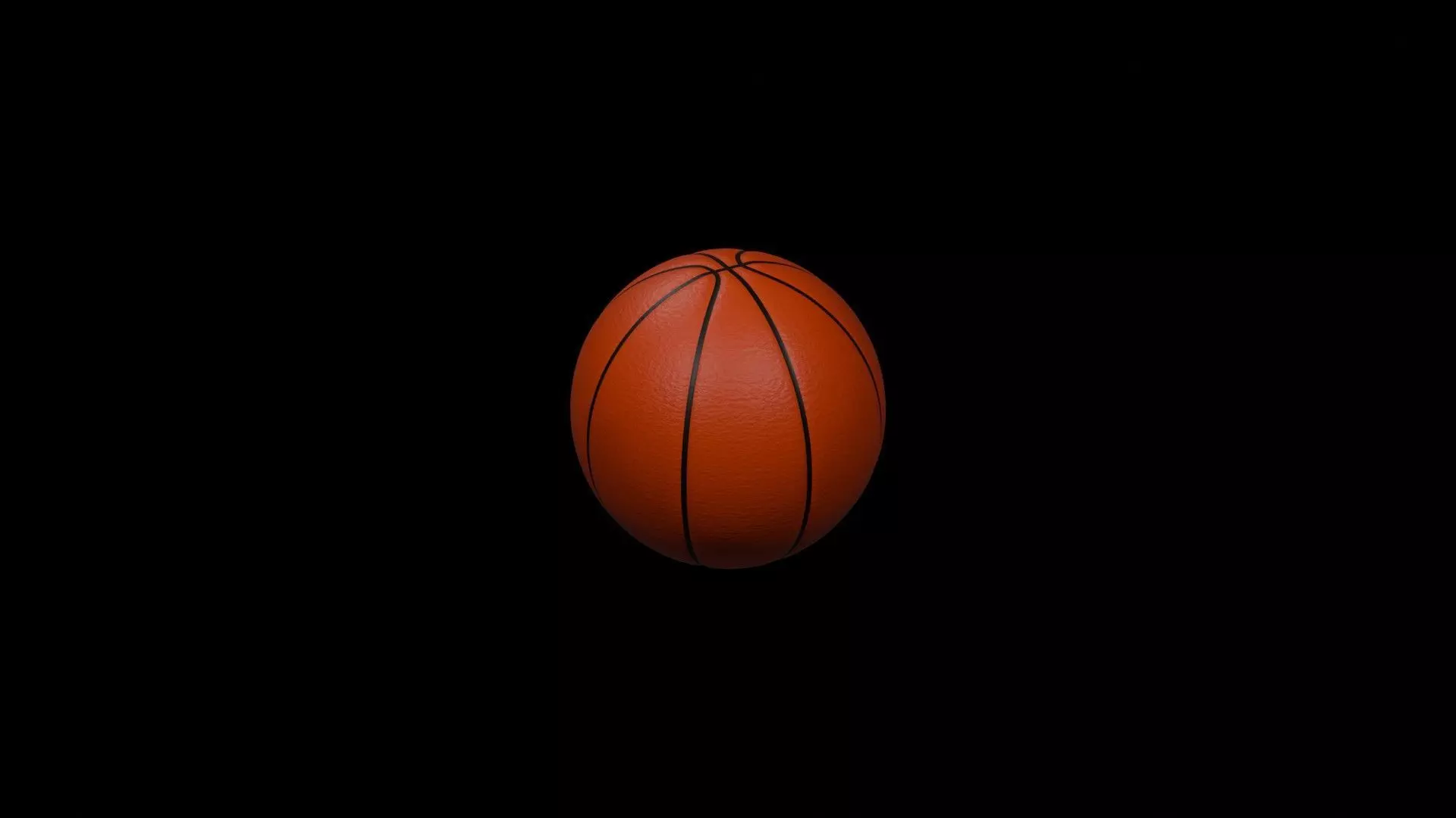 3D BASKETBALL BALL Low-poly 3D model_0