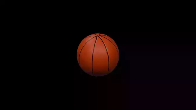 3D BASKETBALL BALL