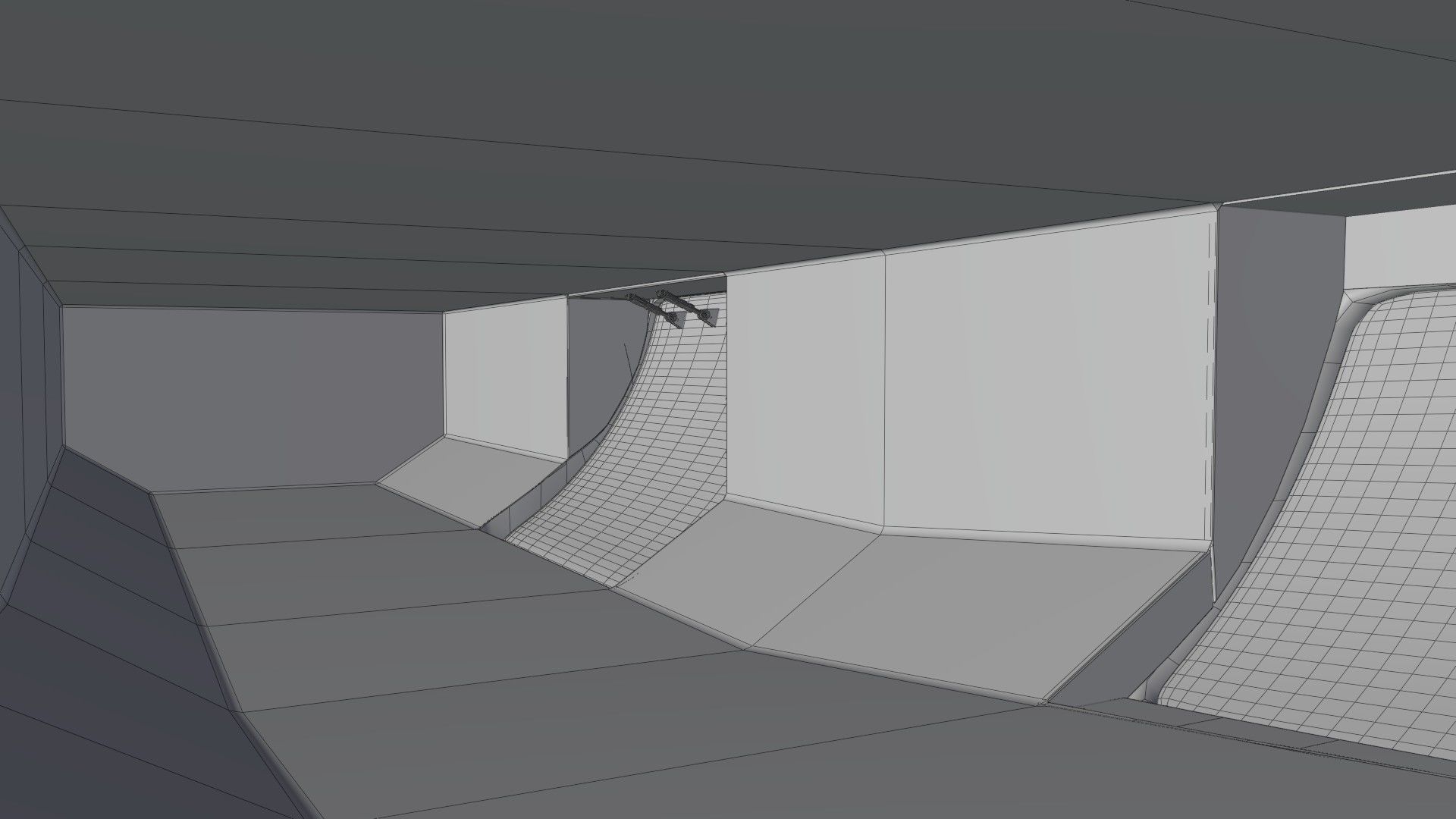 Airbus A320Neo Interior With Cockpit  3D model_19