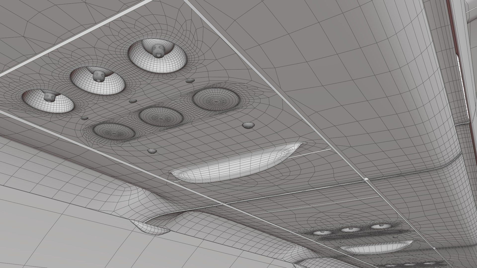 Airbus A320Neo Interior With Cockpit  3D model_48