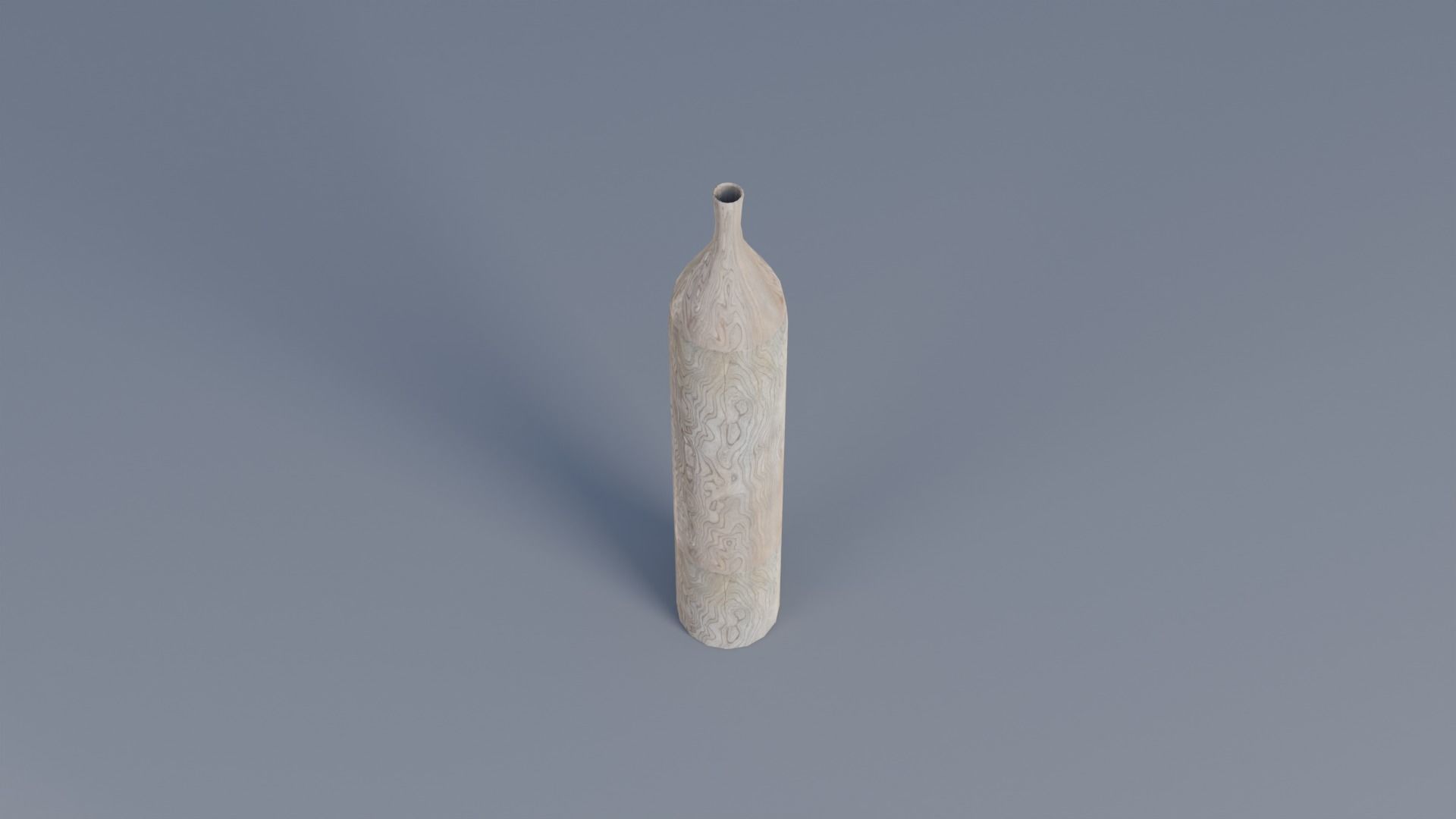 Decorative Vase Low-poly 3D model_1