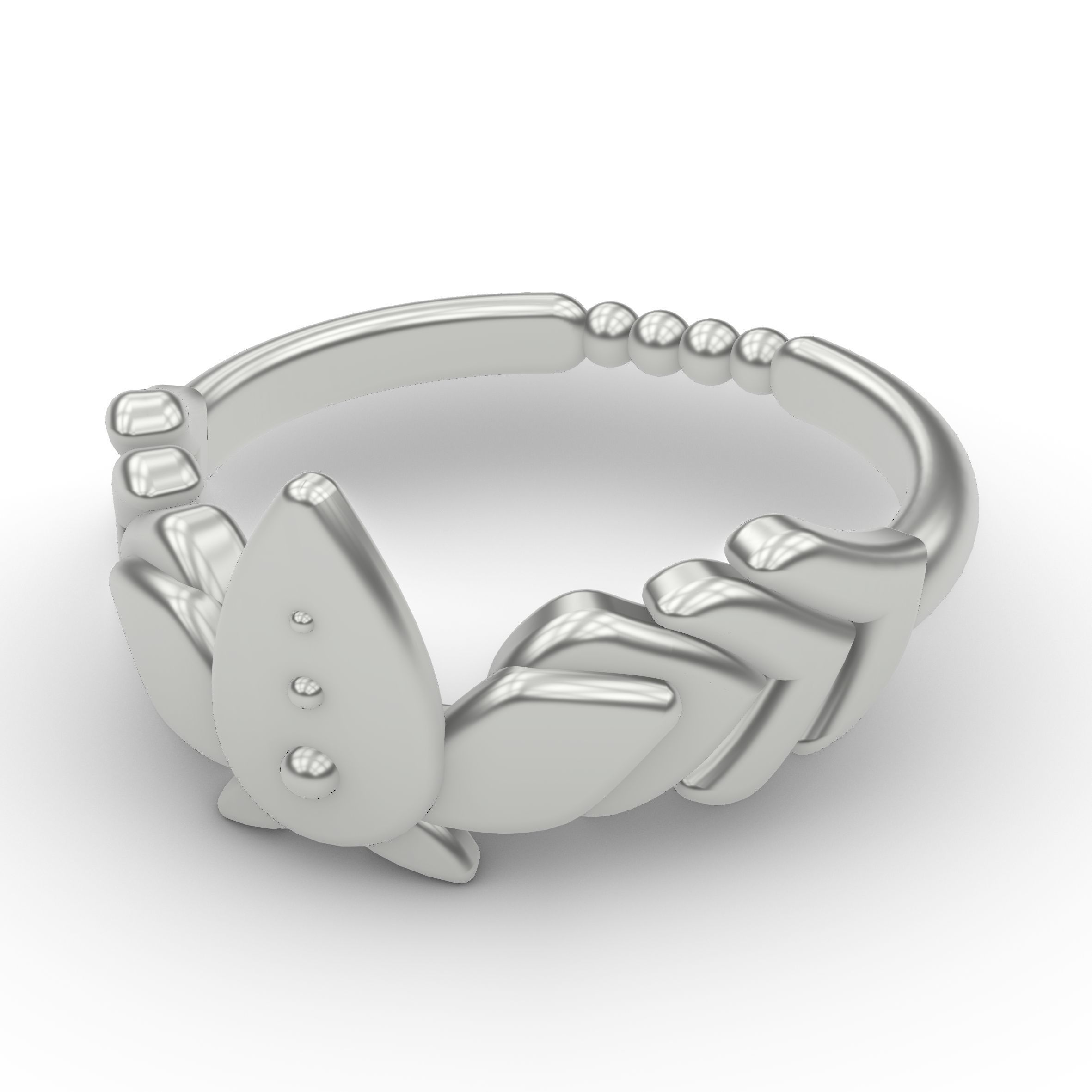 Frieren beyond journe end ring from Himmel 3D print model_1