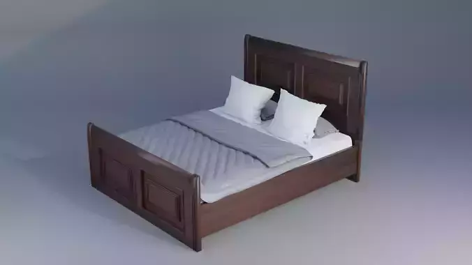 Bed for interior