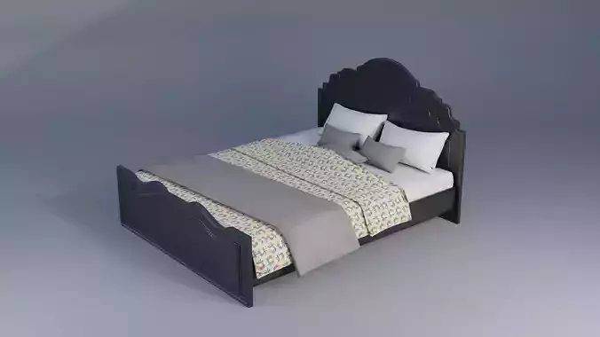 Bed for interior