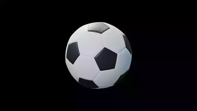 3D FOOTBALL BALL