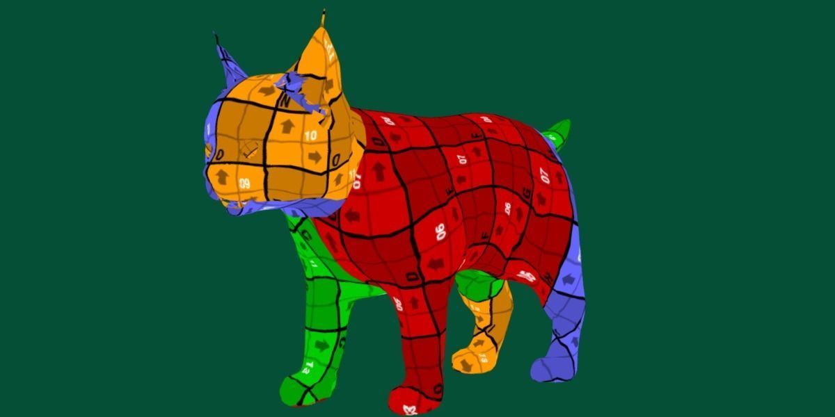 Bobcat Cub Red Lynx 3D model_5