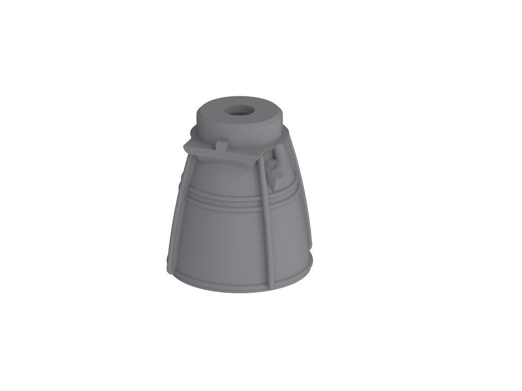 Rocket Proton - Zarya 3D print model 3D model 3D printable | CGTrader