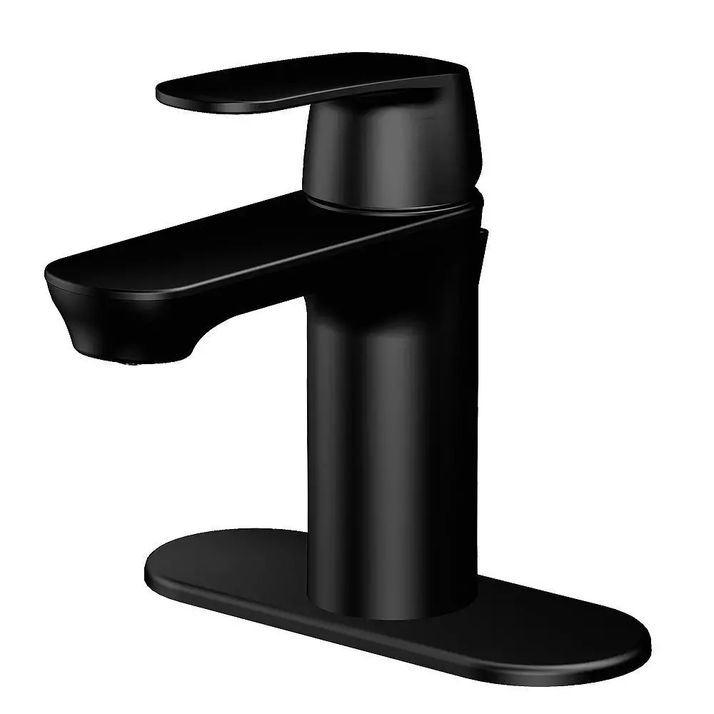 Black faucet 3D model