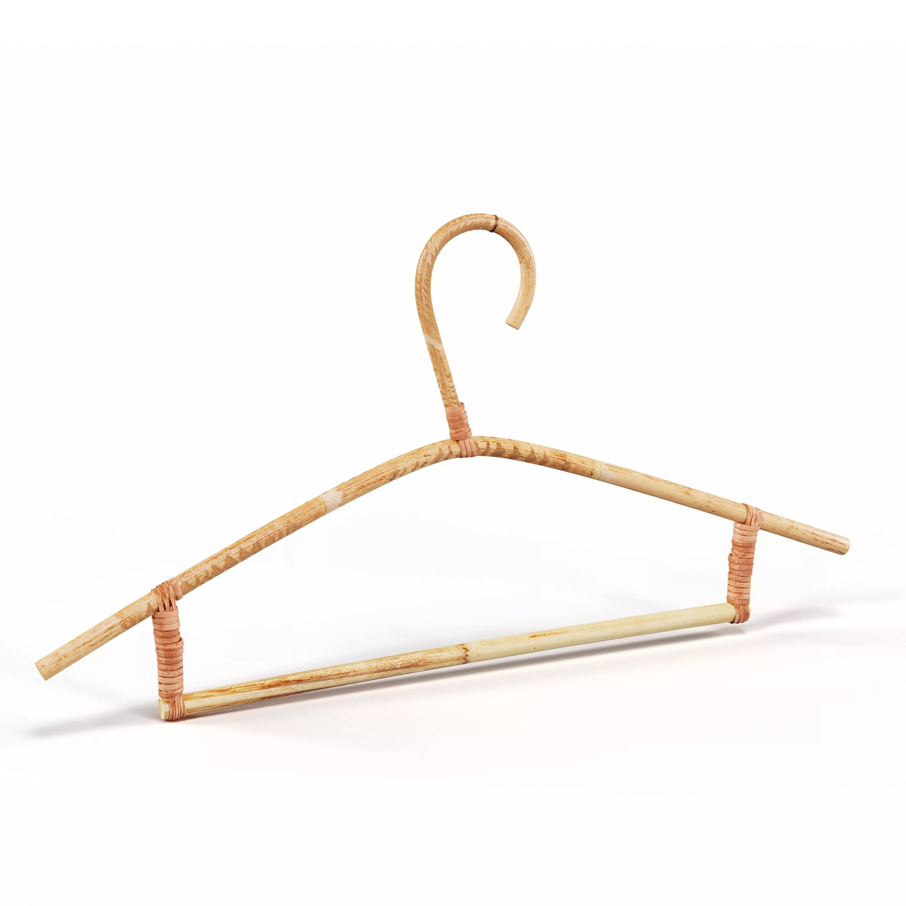 Wooden hanger 3D model
