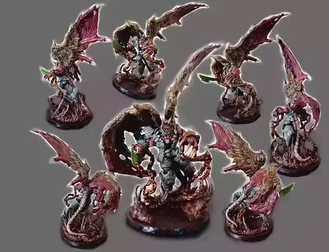 Dark ascended praetor - Pre-supported 3D print model