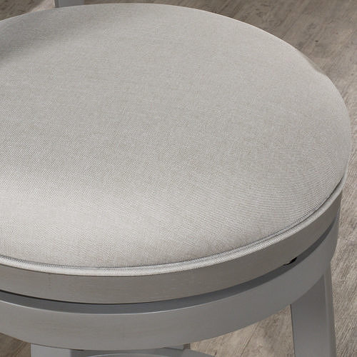 Gray wooden chair 3D model