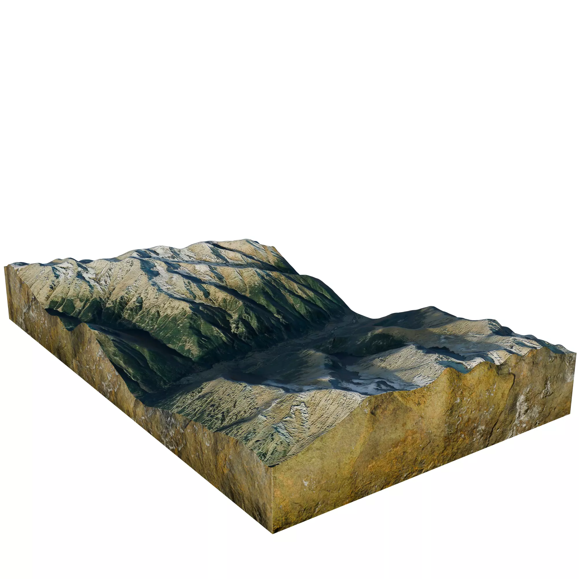 Mountain Landscape 3D model 3D model_0