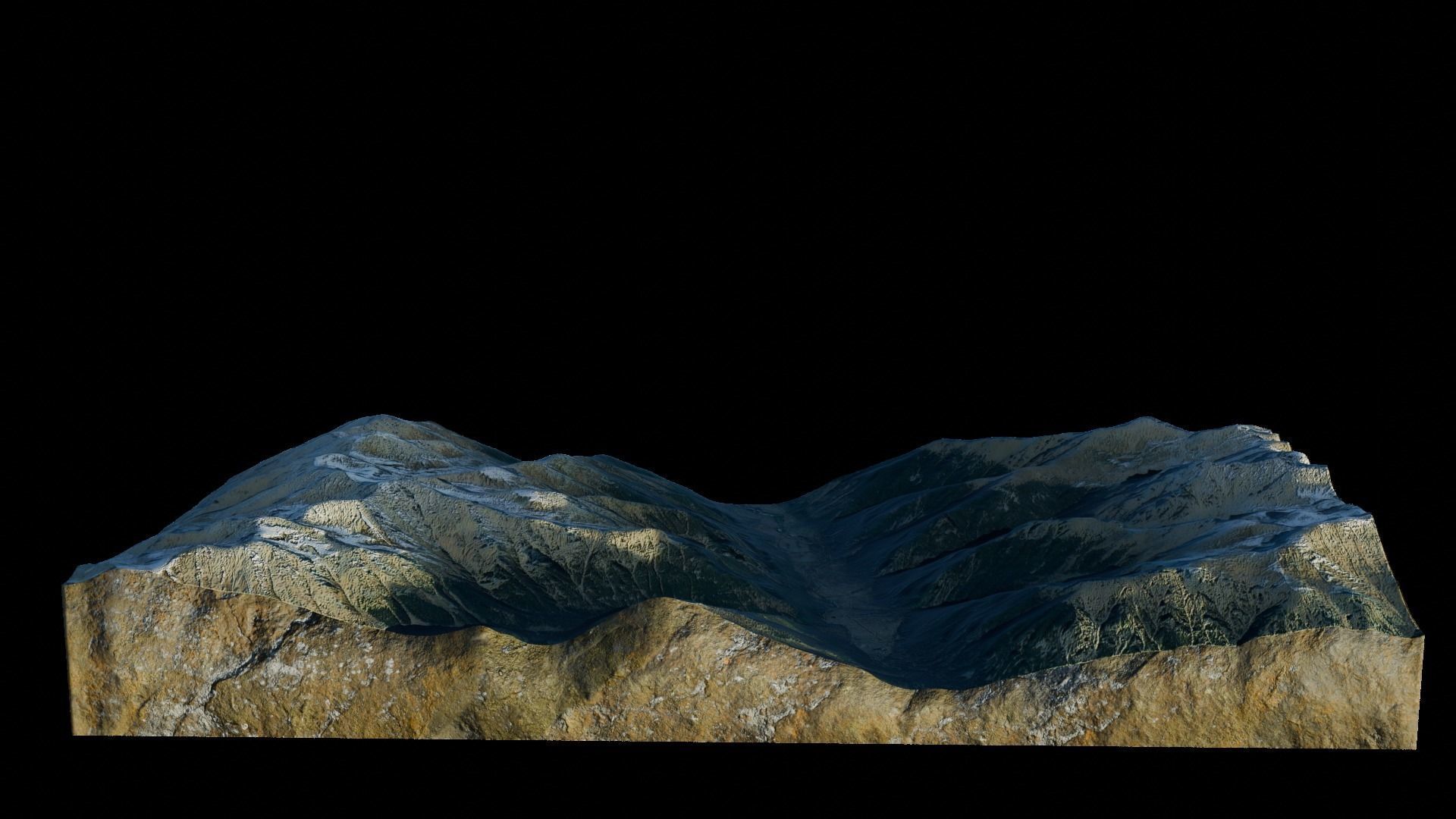 Mountain Landscape 3D model 3D model_6