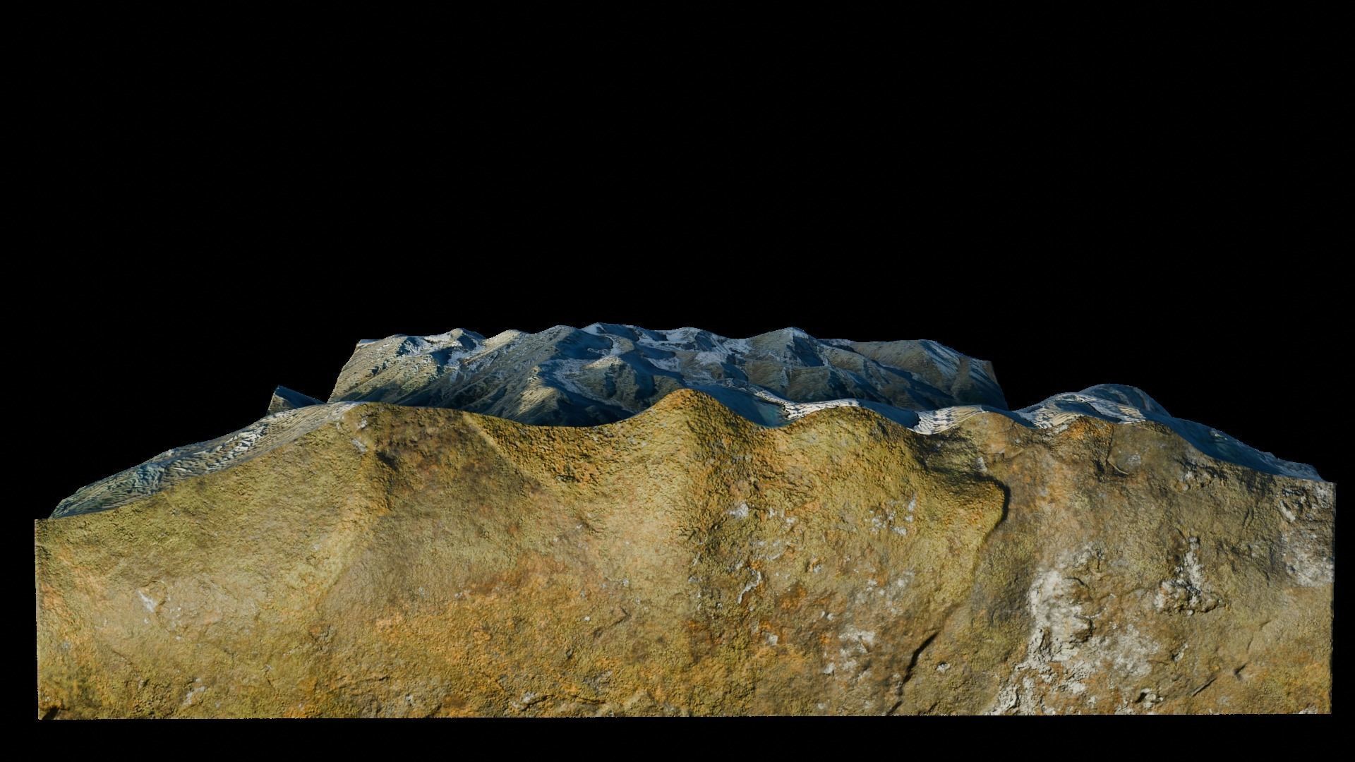 Mountain Landscape 3D model 3D model_8