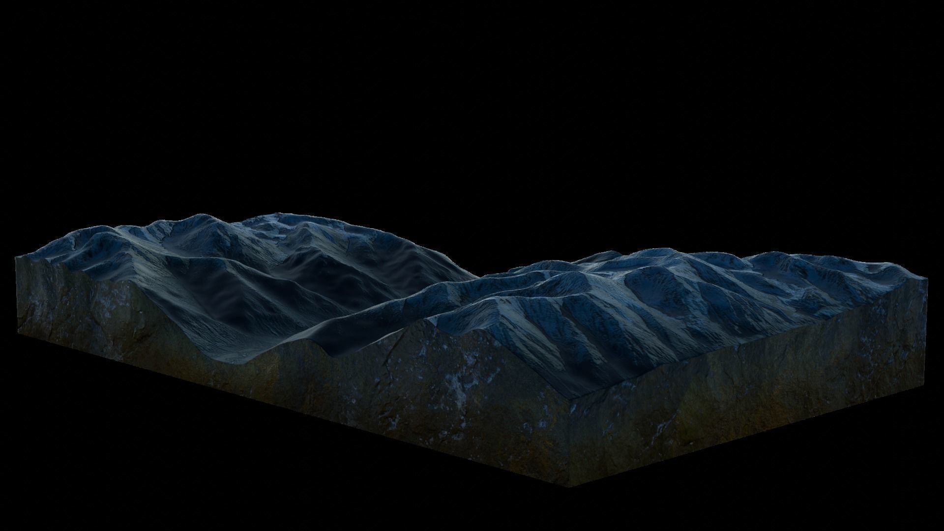 Mountain Landscape 3D model 3D model_4