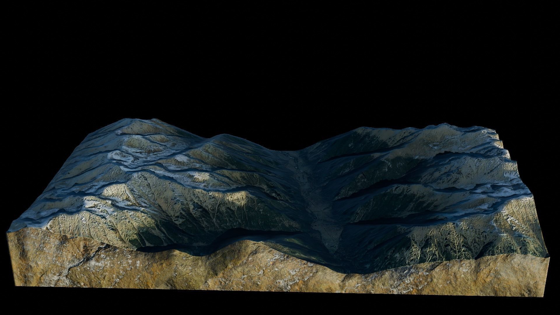 Mountain Landscape 3D model 3D model_10