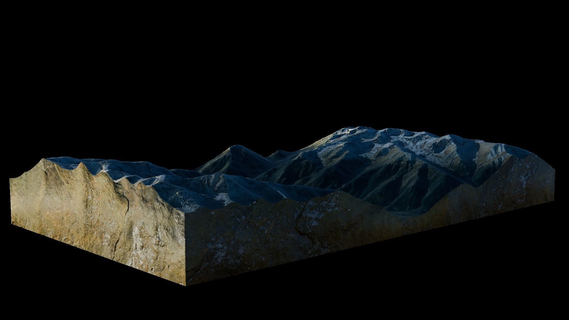 Mountain Landscape 3D model 3D model_5