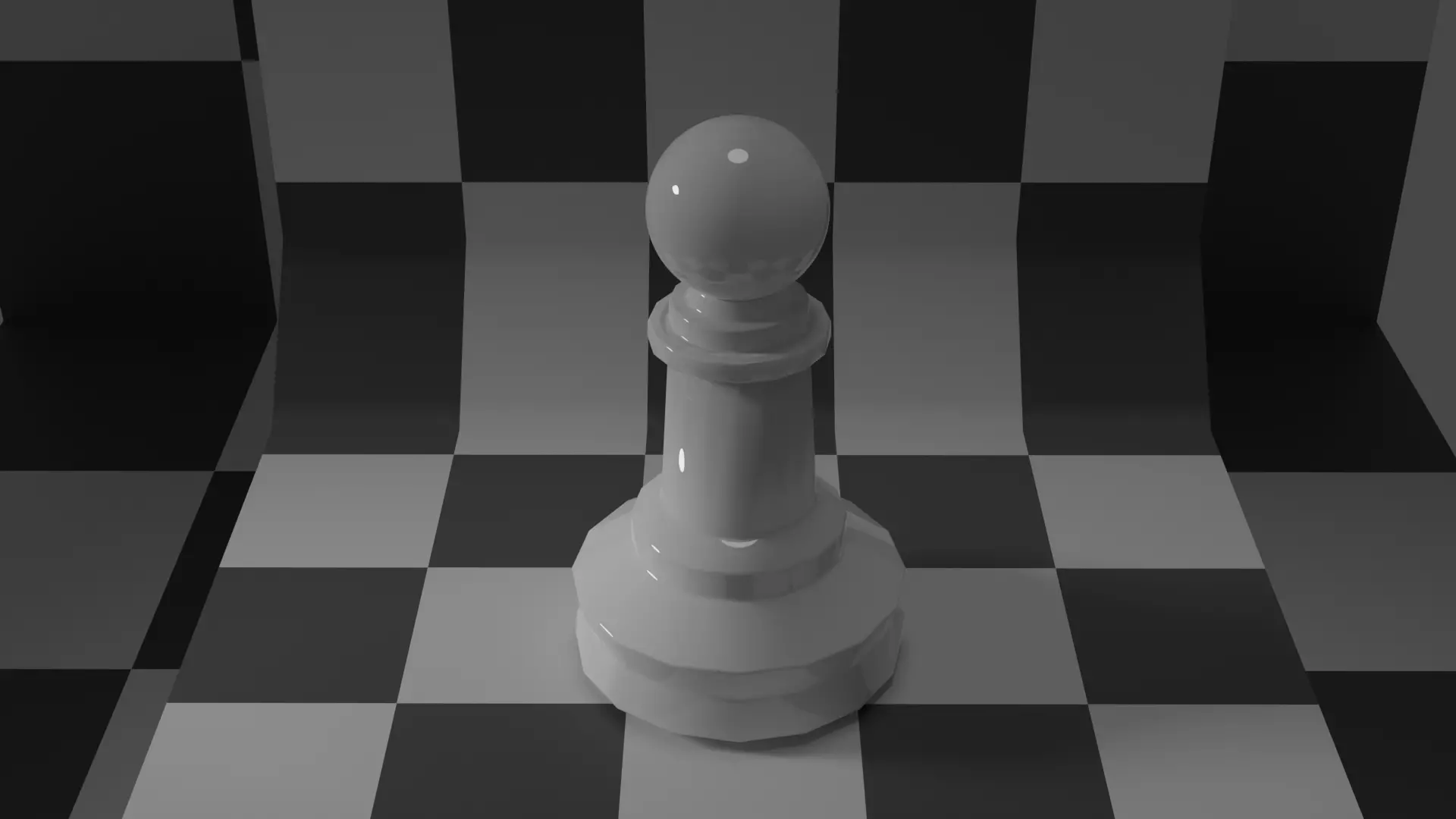 Chess pawn Free 3D model