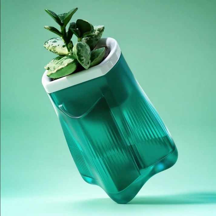 Fluidic Planter 3D print model_6