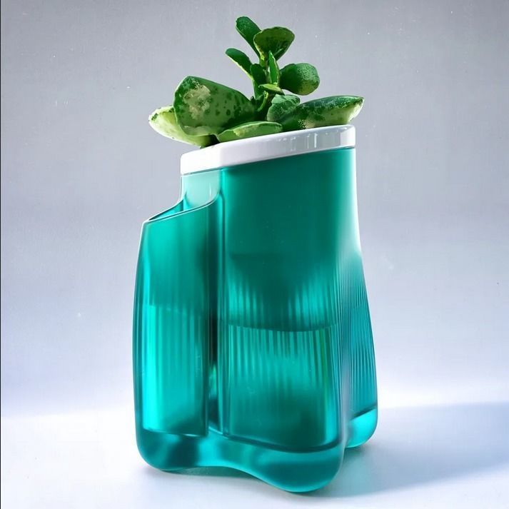 Fluidic Planter 3D print model_8