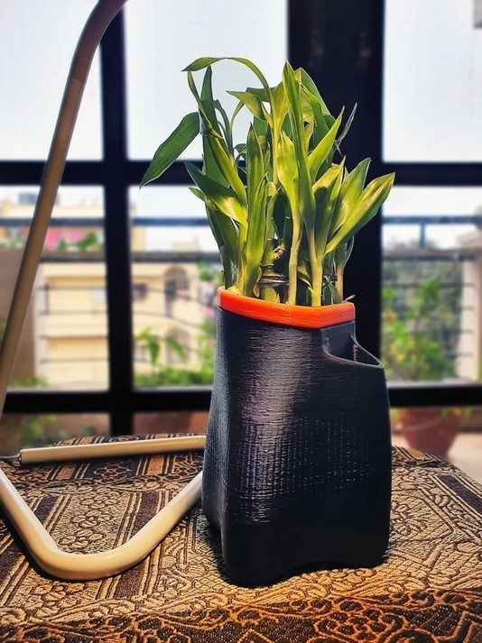 Fluidic Planter 3D print model_7