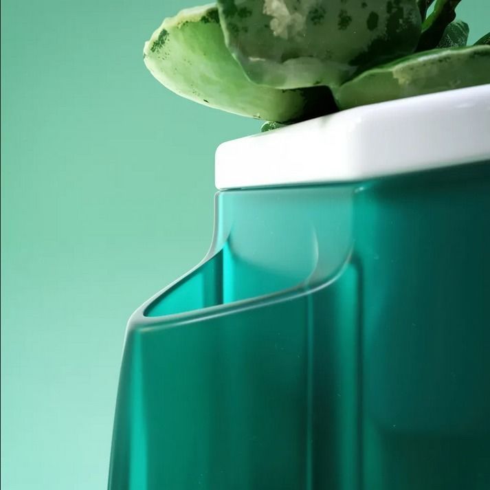 Fluidic Planter 3D print model_3