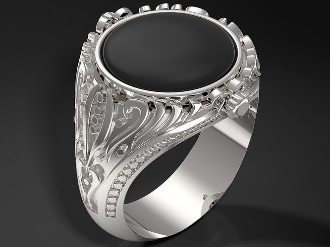 spinning ring 3D print model