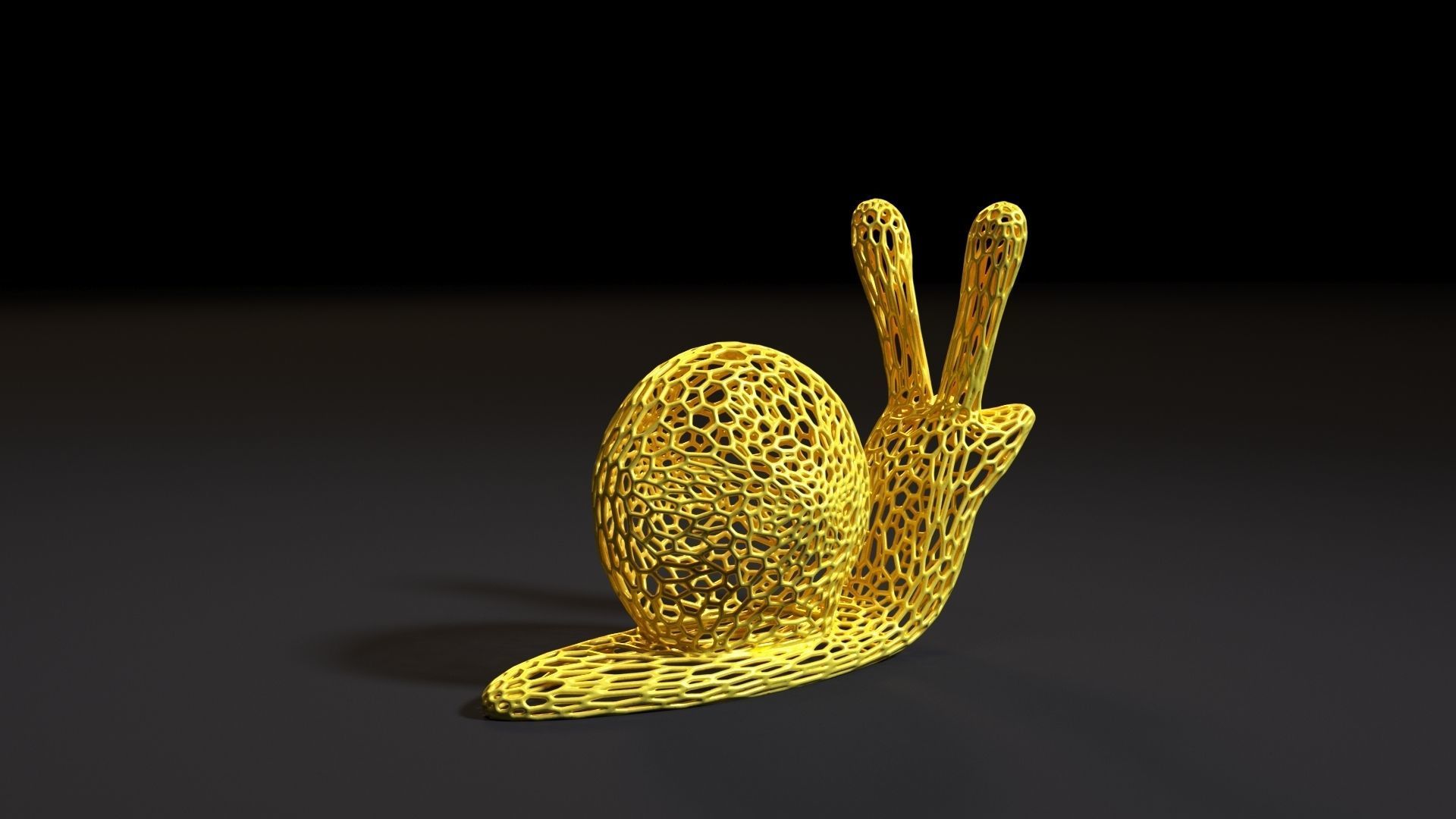 Cool snail 3D print model_5