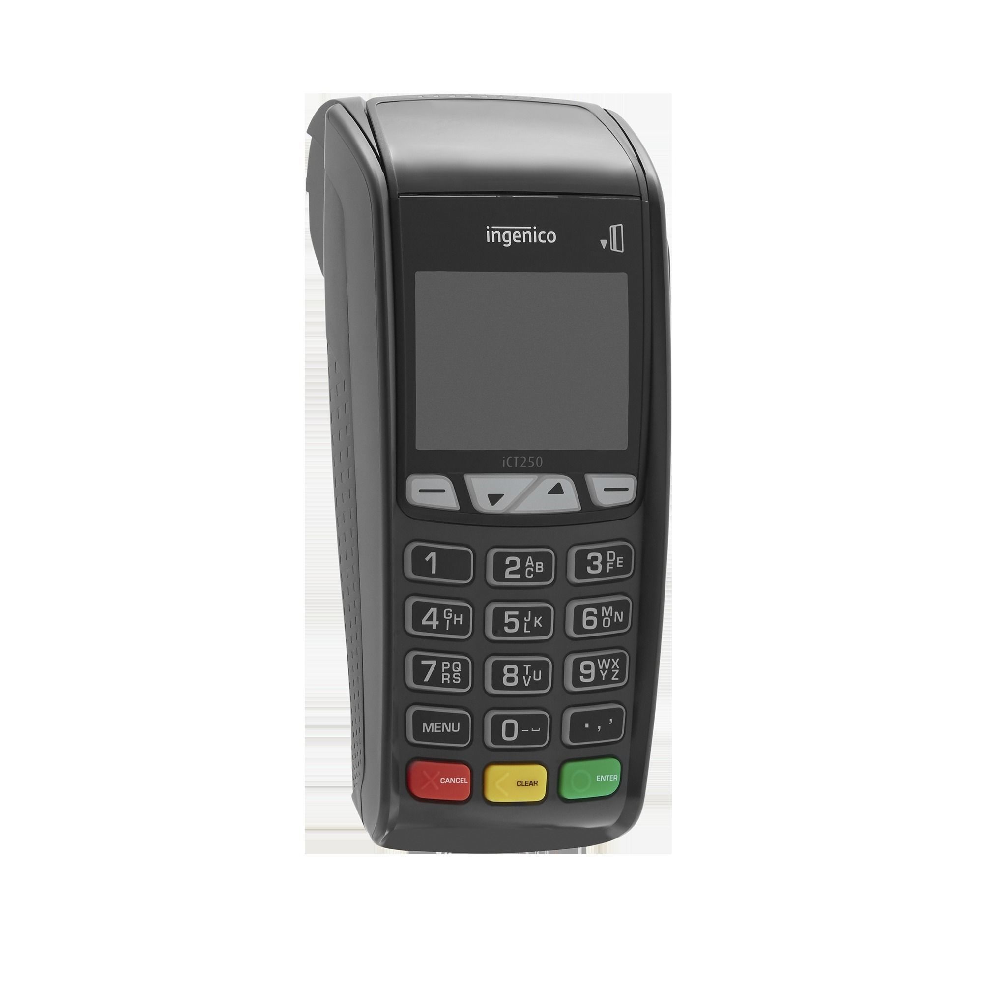 INGENICO card machine 3D model rigged CGTrader