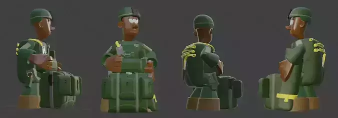 SSG Don Blackwell rigged for a Jump