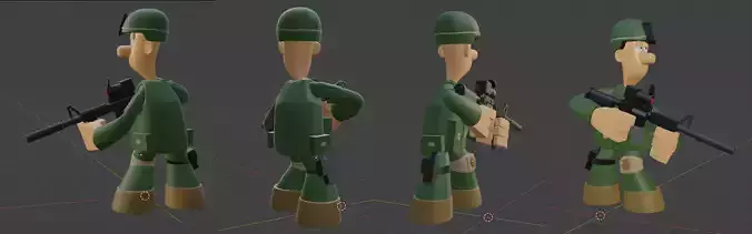 SSG Tim Murphy on Patrol