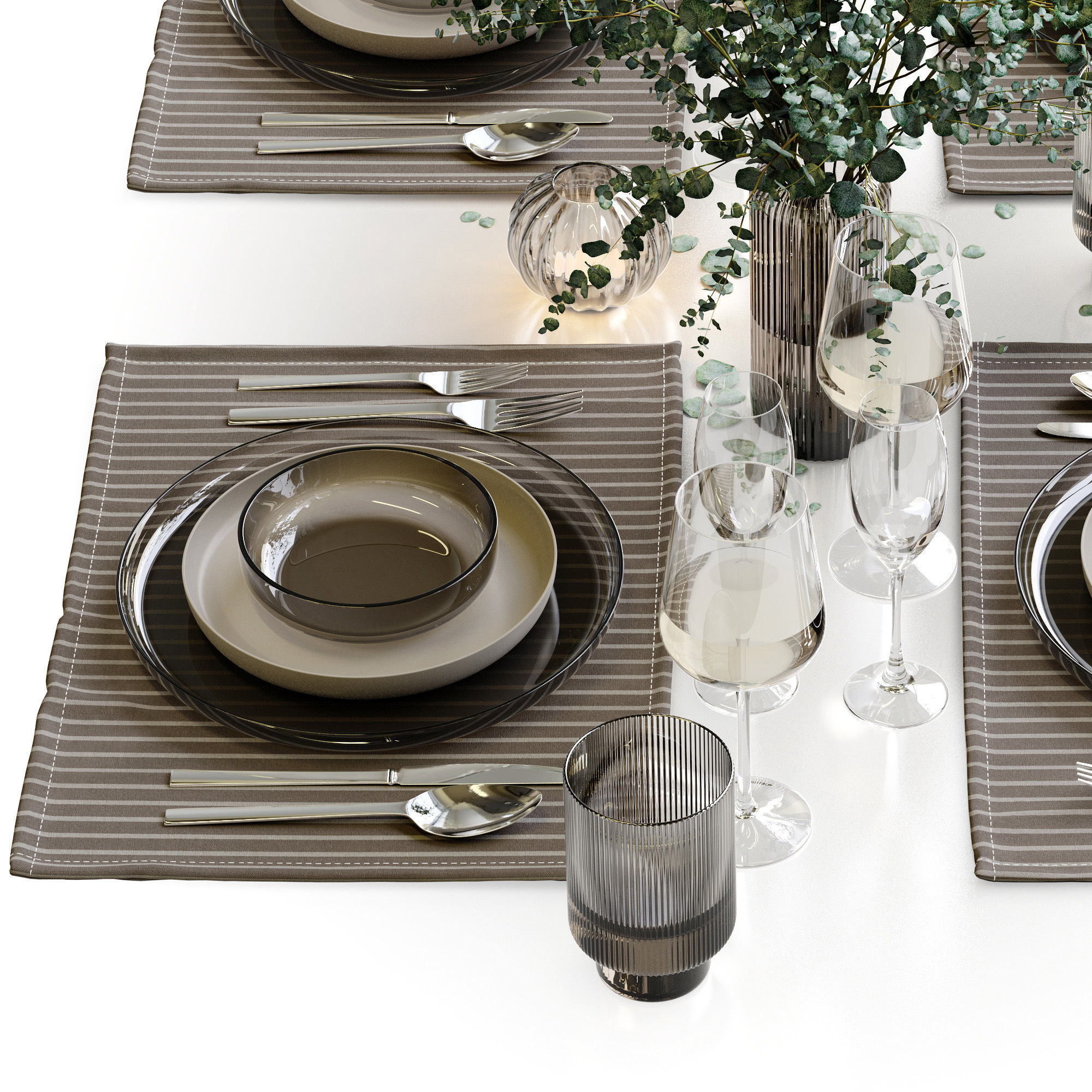 Table setting 43 3D model_5