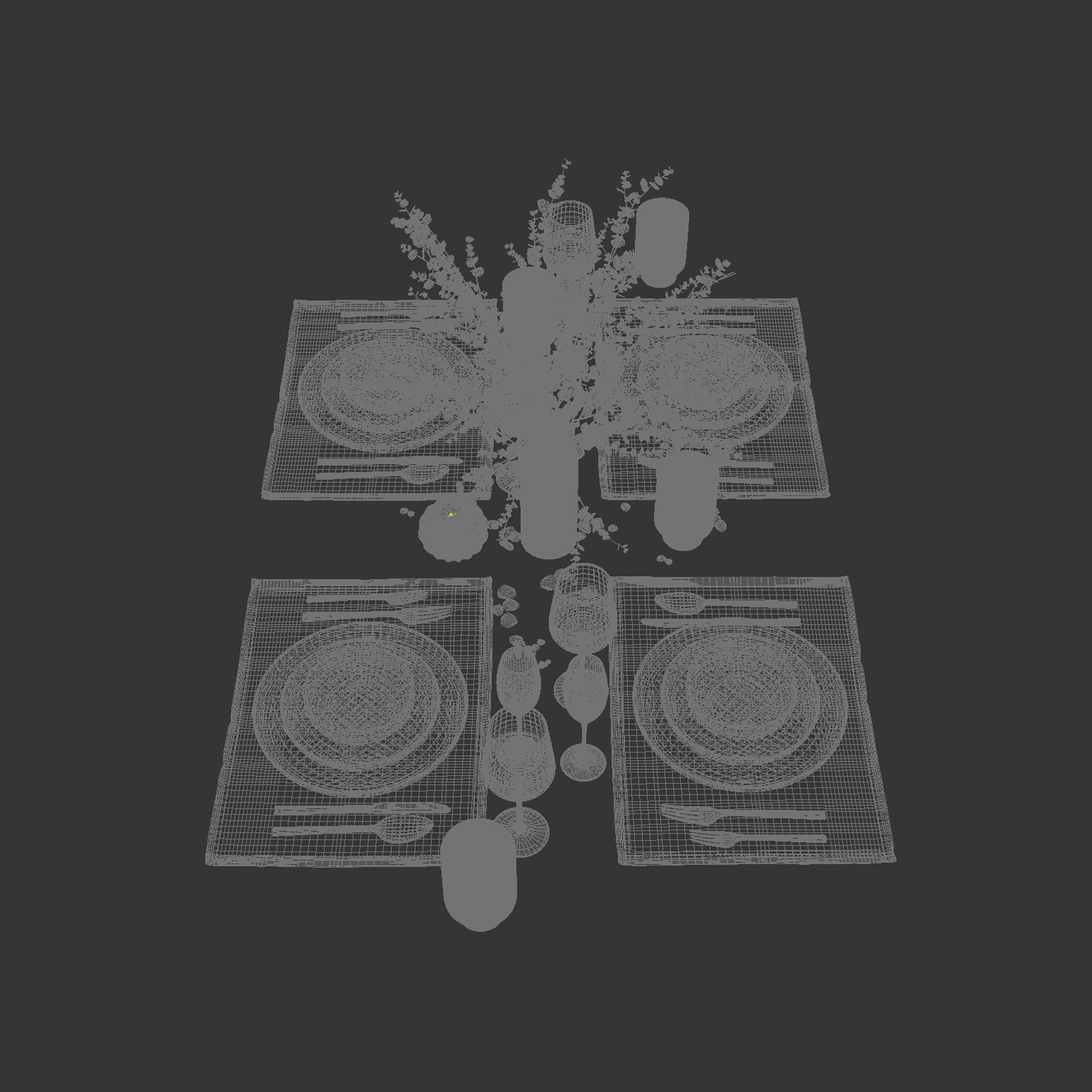Table setting 43 3D model_10