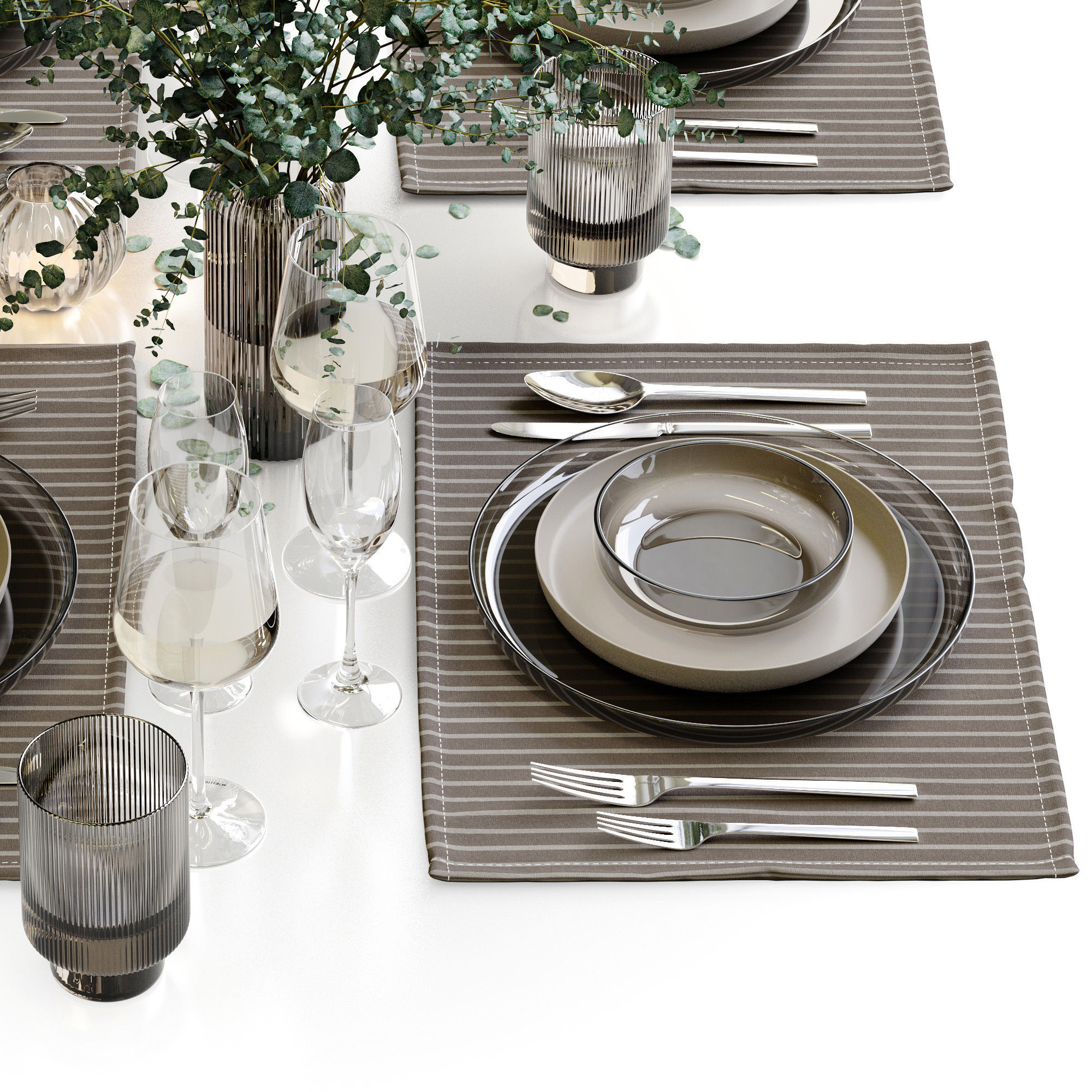 Table setting 43 3D model_4