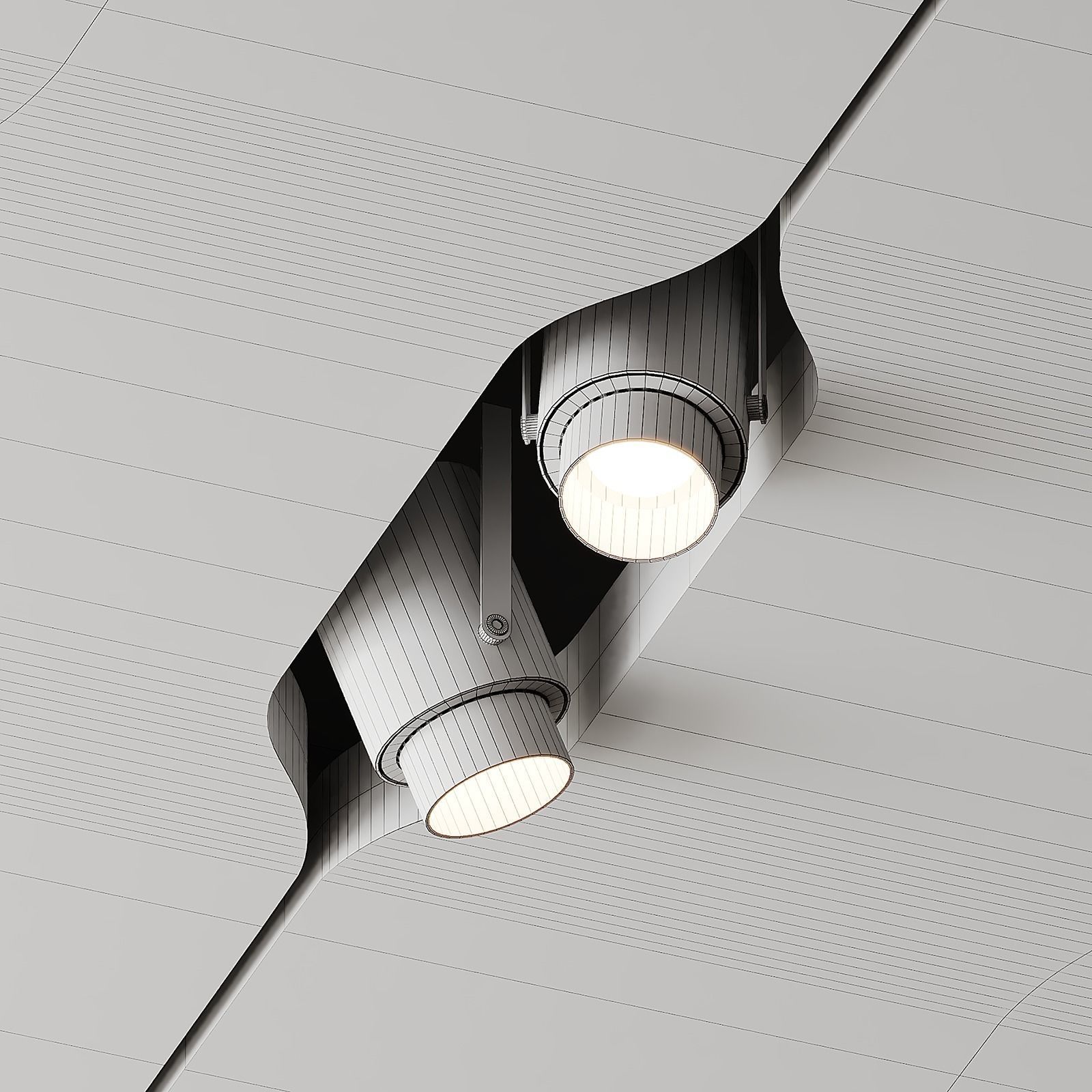 Ceiling Light from SAS International Lighting 3D model_2