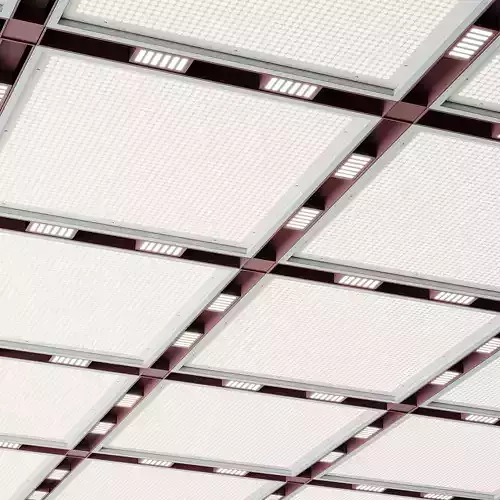 Metal Frame Ceiling Design