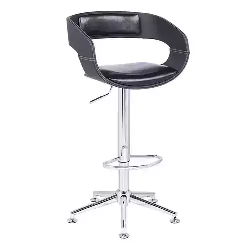 Black Venlo Swivel Stool