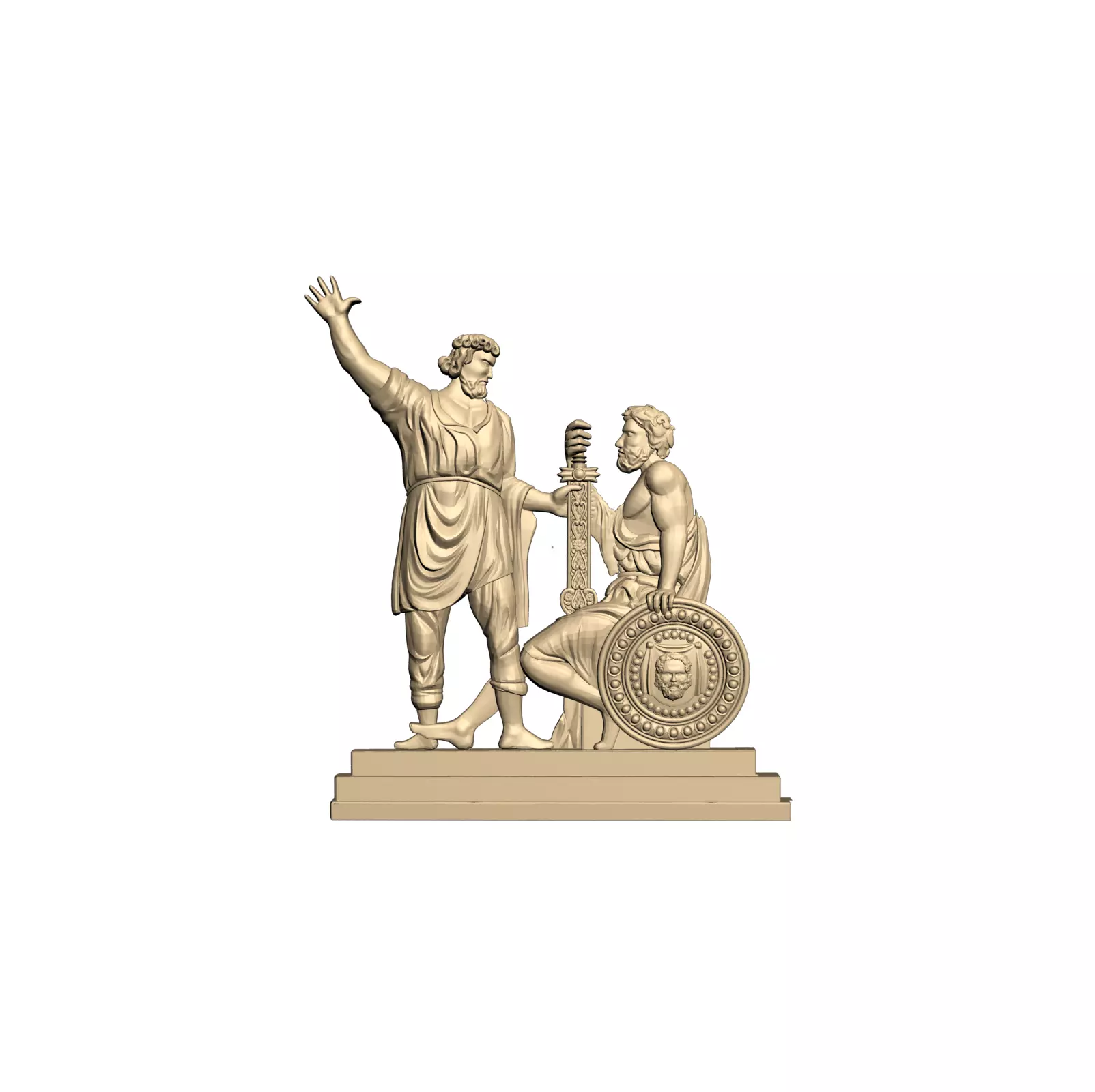 Warriors Free 3D print model