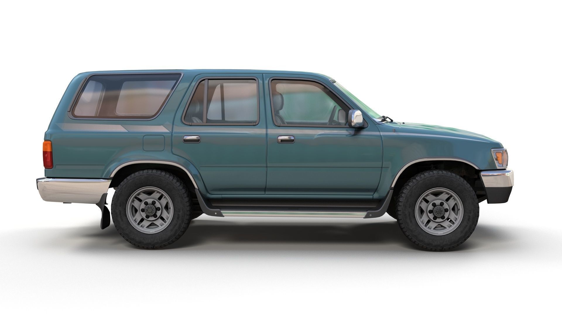 1994 Toyota 4Runner Low-poly 3D model_4