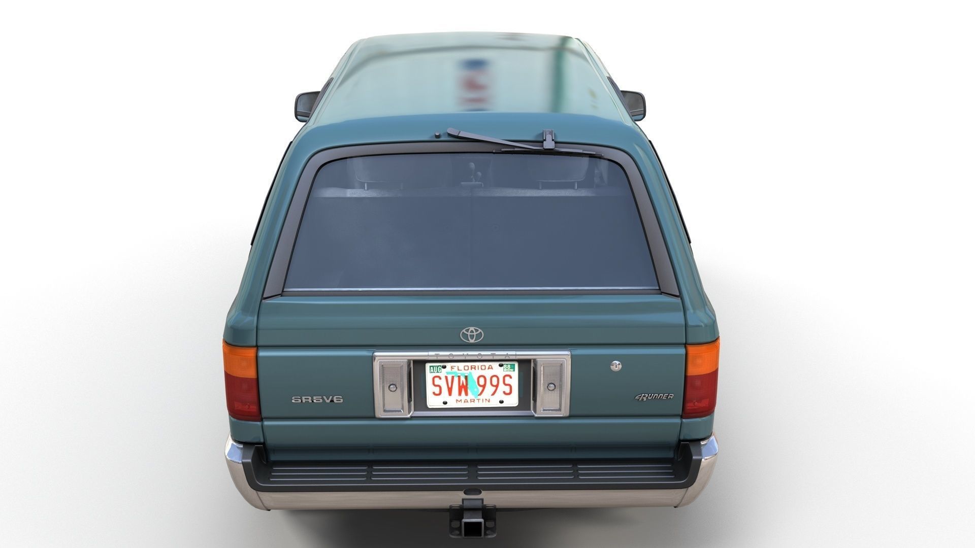 1994 Toyota 4Runner Low-poly 3D model_7