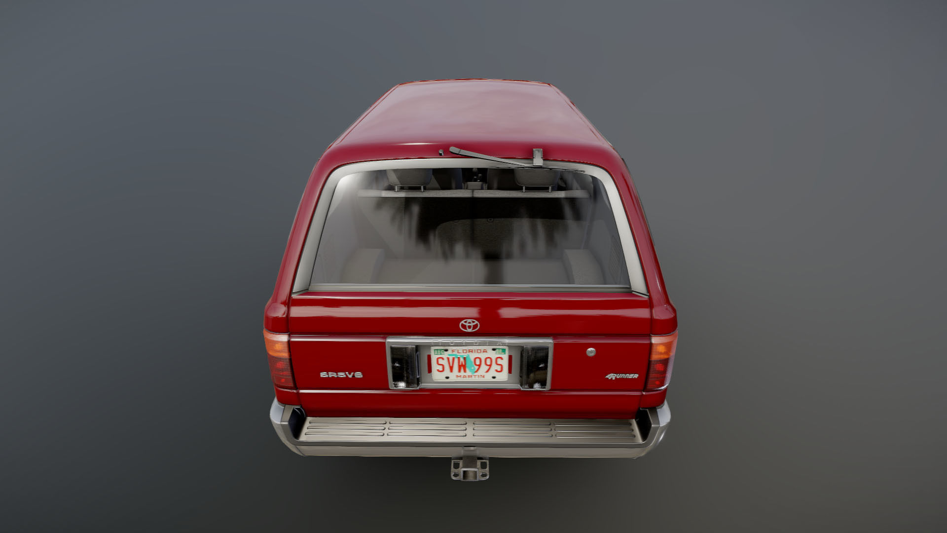 1994 Toyota 4Runner Low-poly 3D model_24