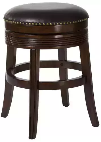 Hillsdale Tillman Wood Backless Counter  3D model