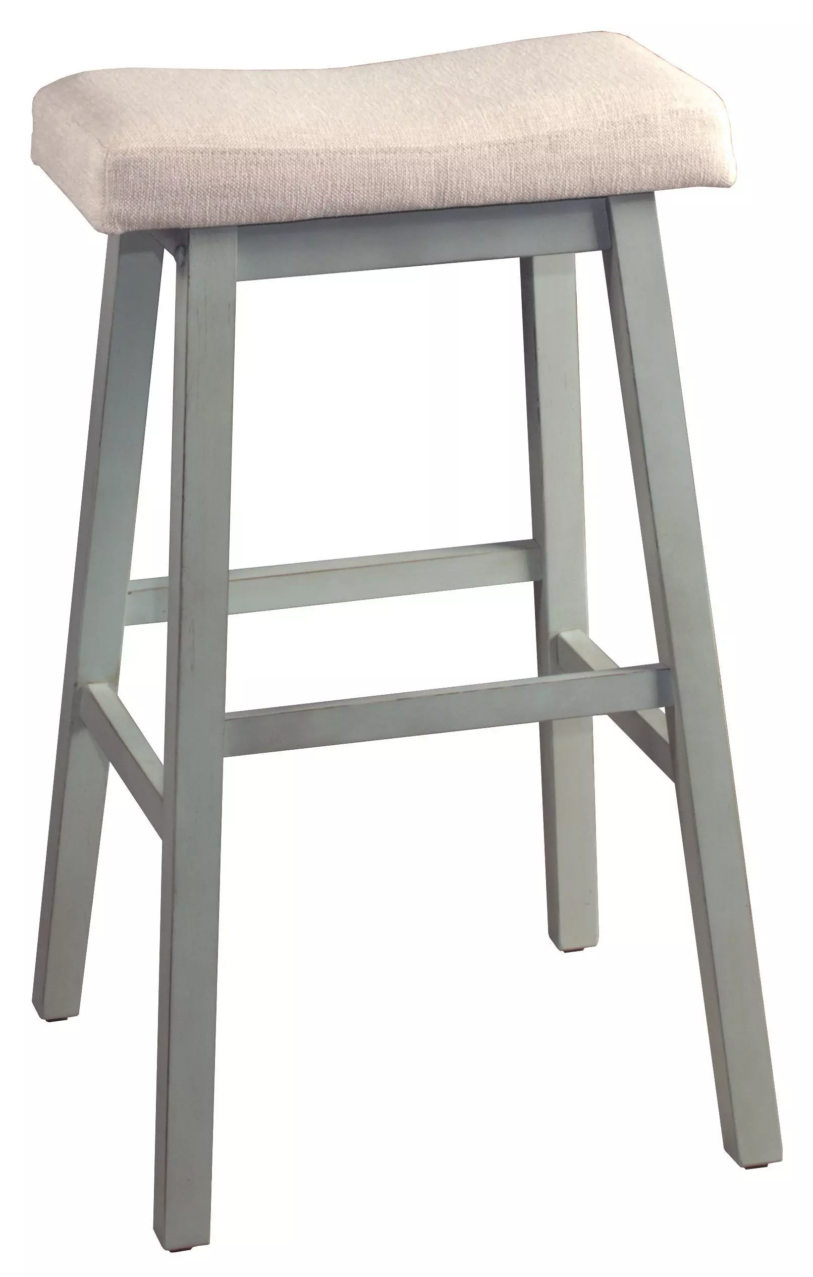 Hillsdale Moreno Wood Backless Bar Height 3D model_0