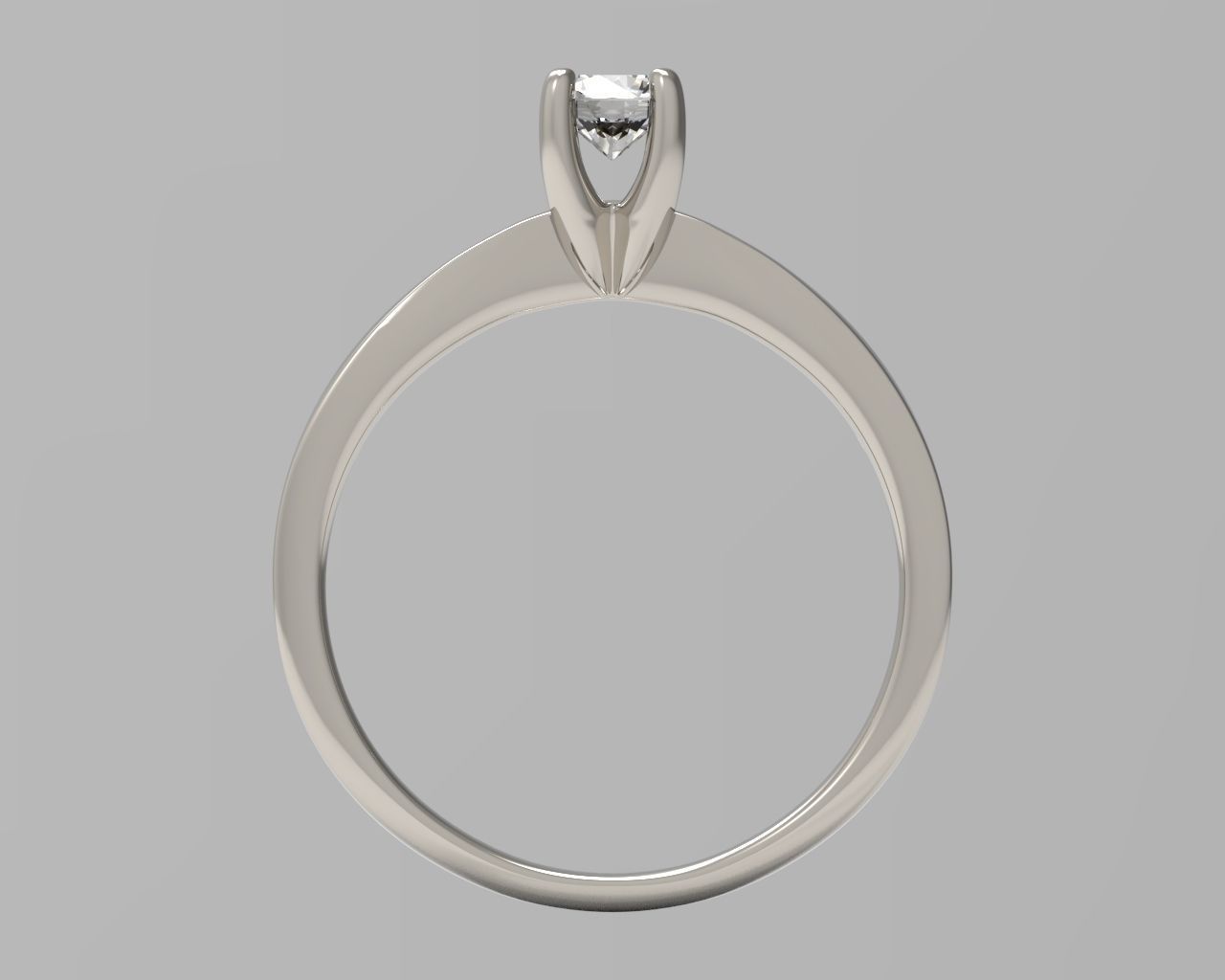 Rings Engagement  set 04 3D print model_5