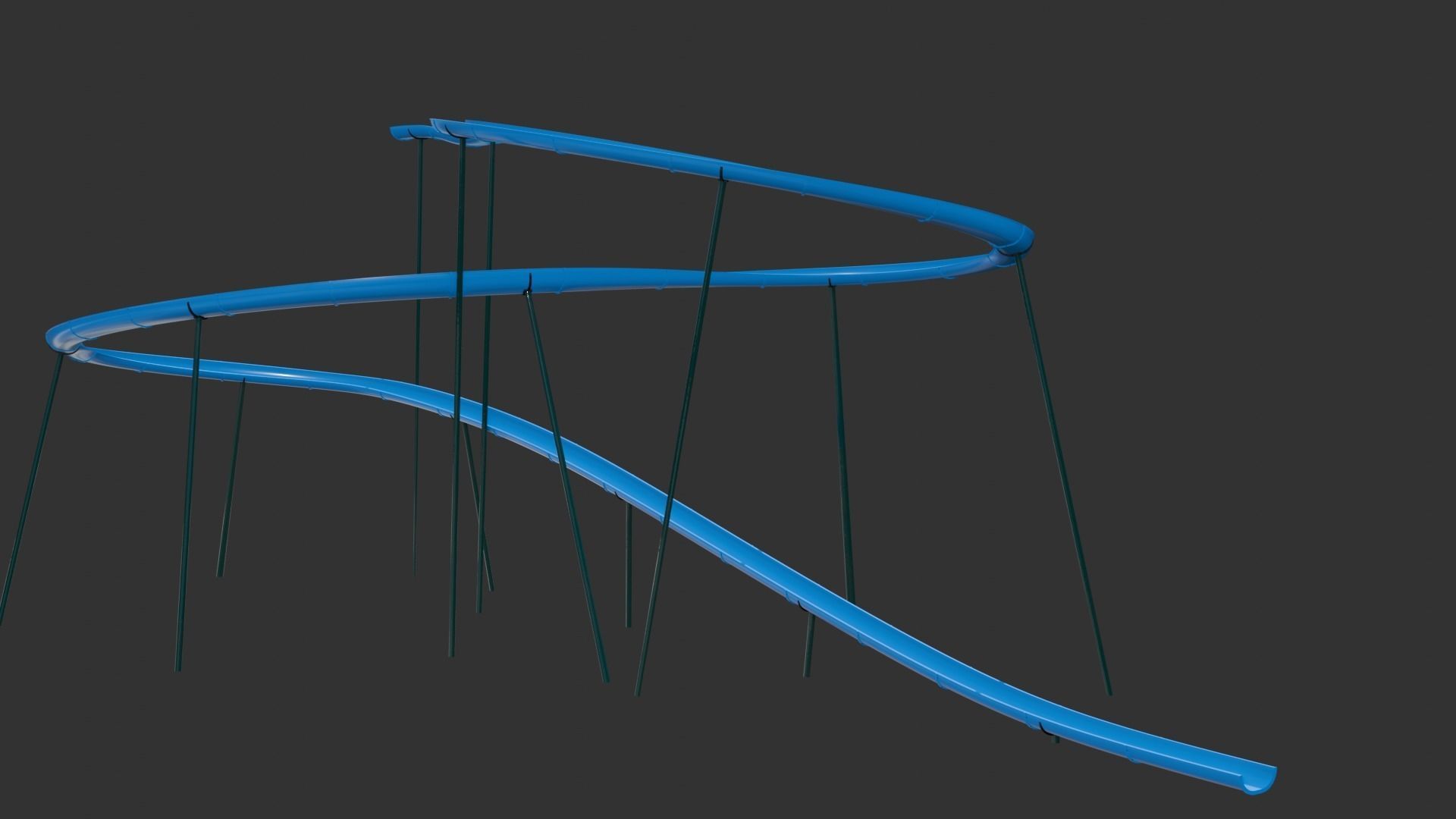 SLIDE Low-poly 3D model_2