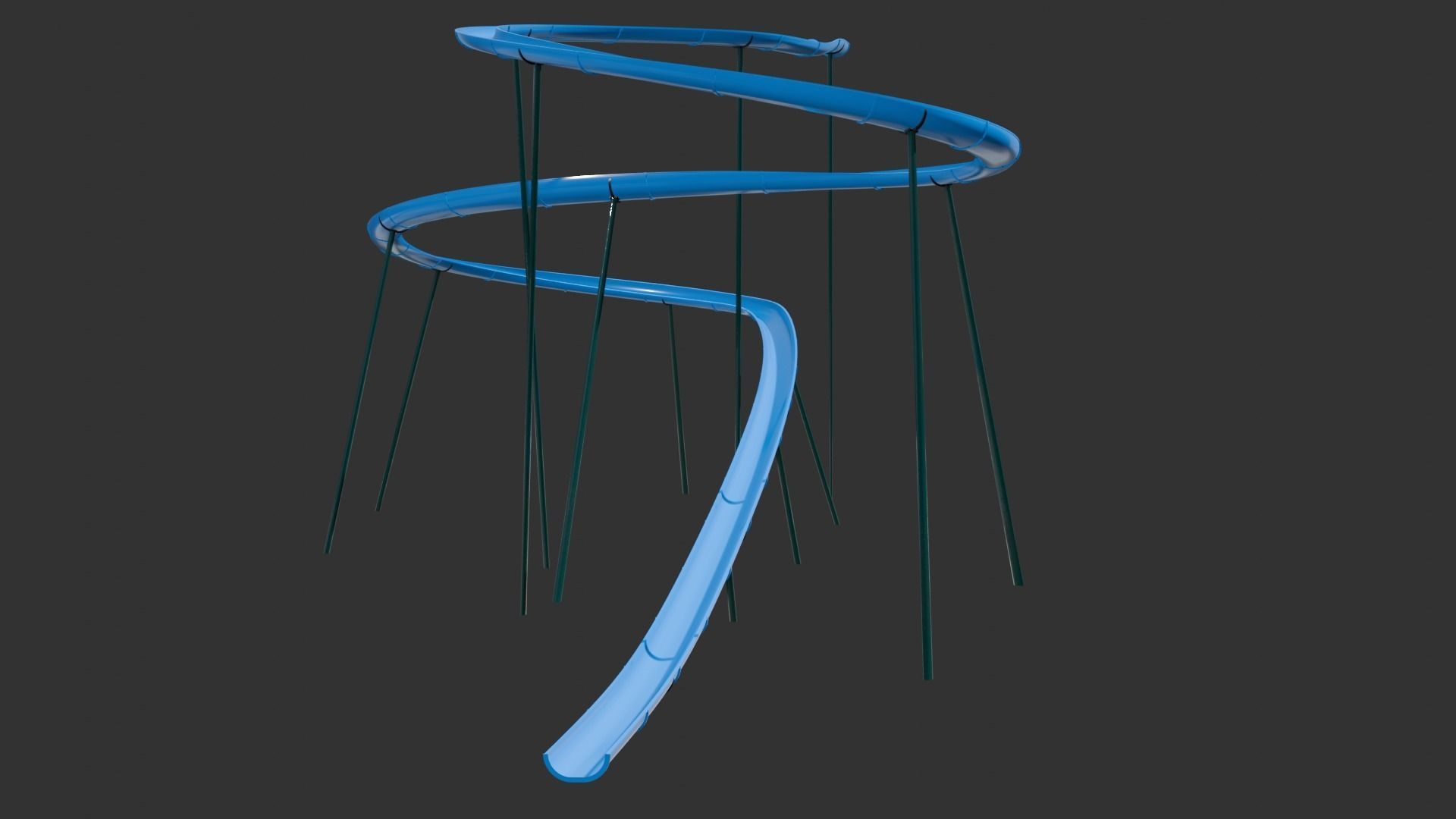 SLIDE Low-poly 3D model_10