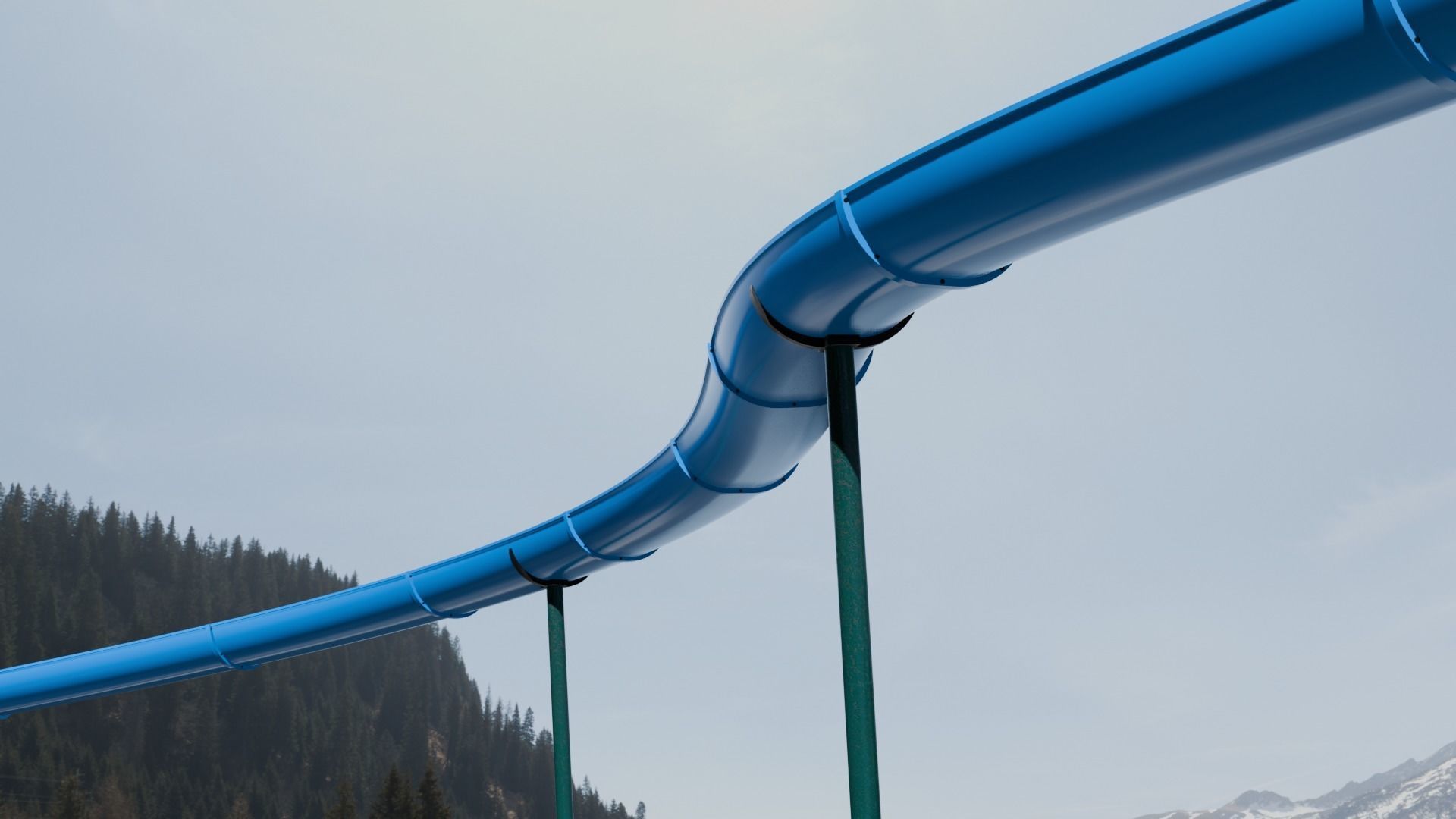 SLIDE Low-poly 3D model_1