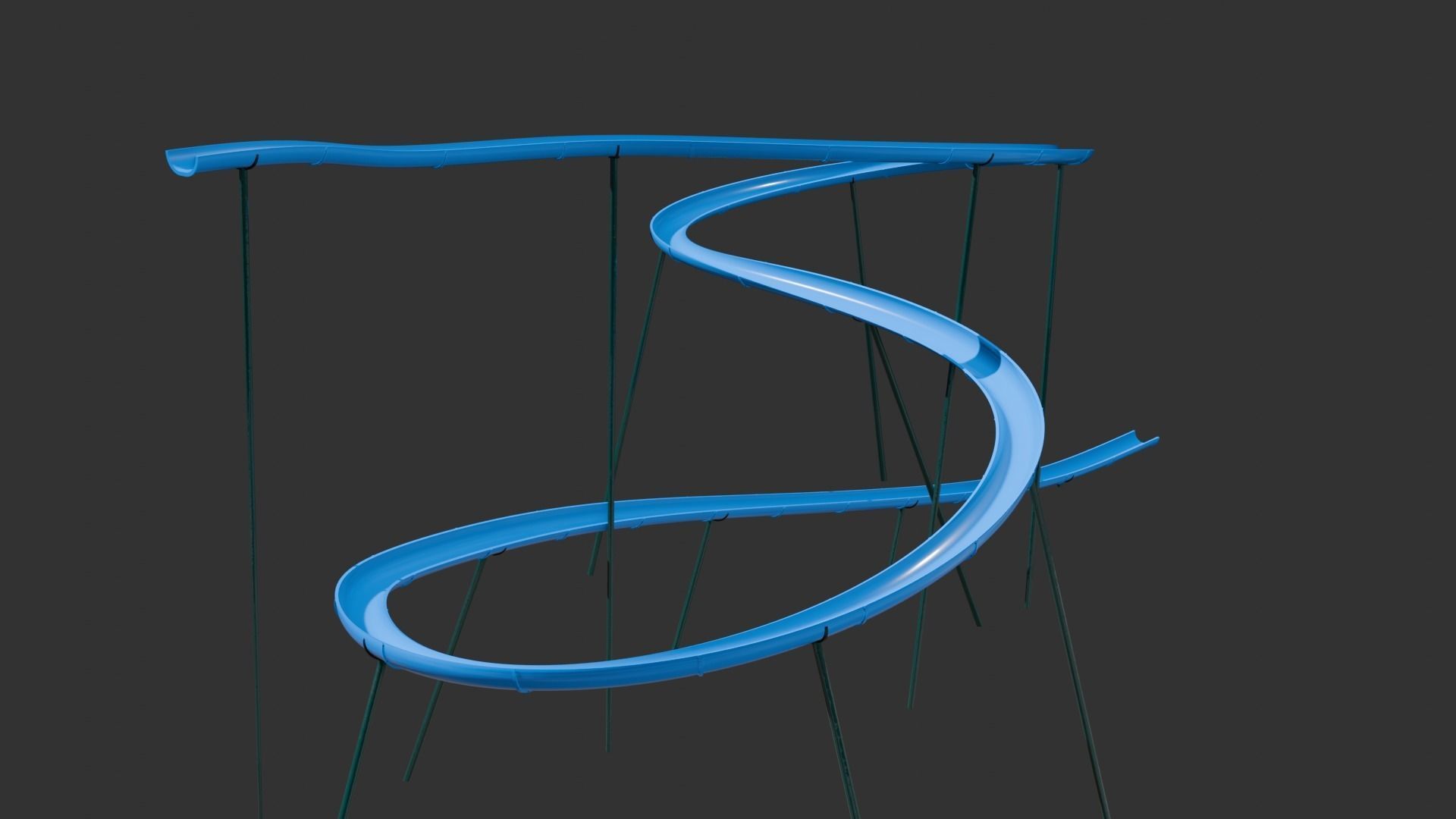 SLIDE Low-poly 3D model_4