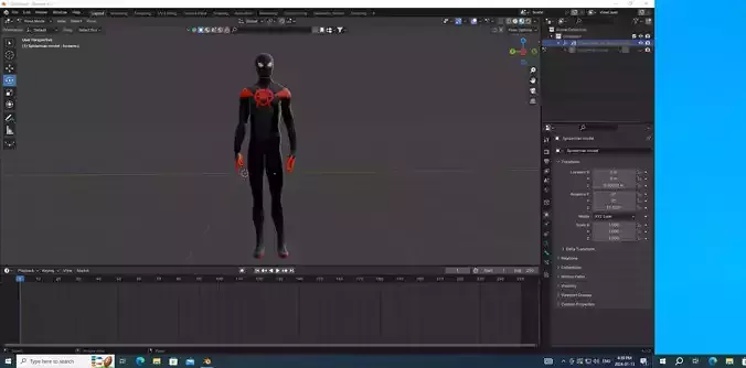 Miles Morales Model 