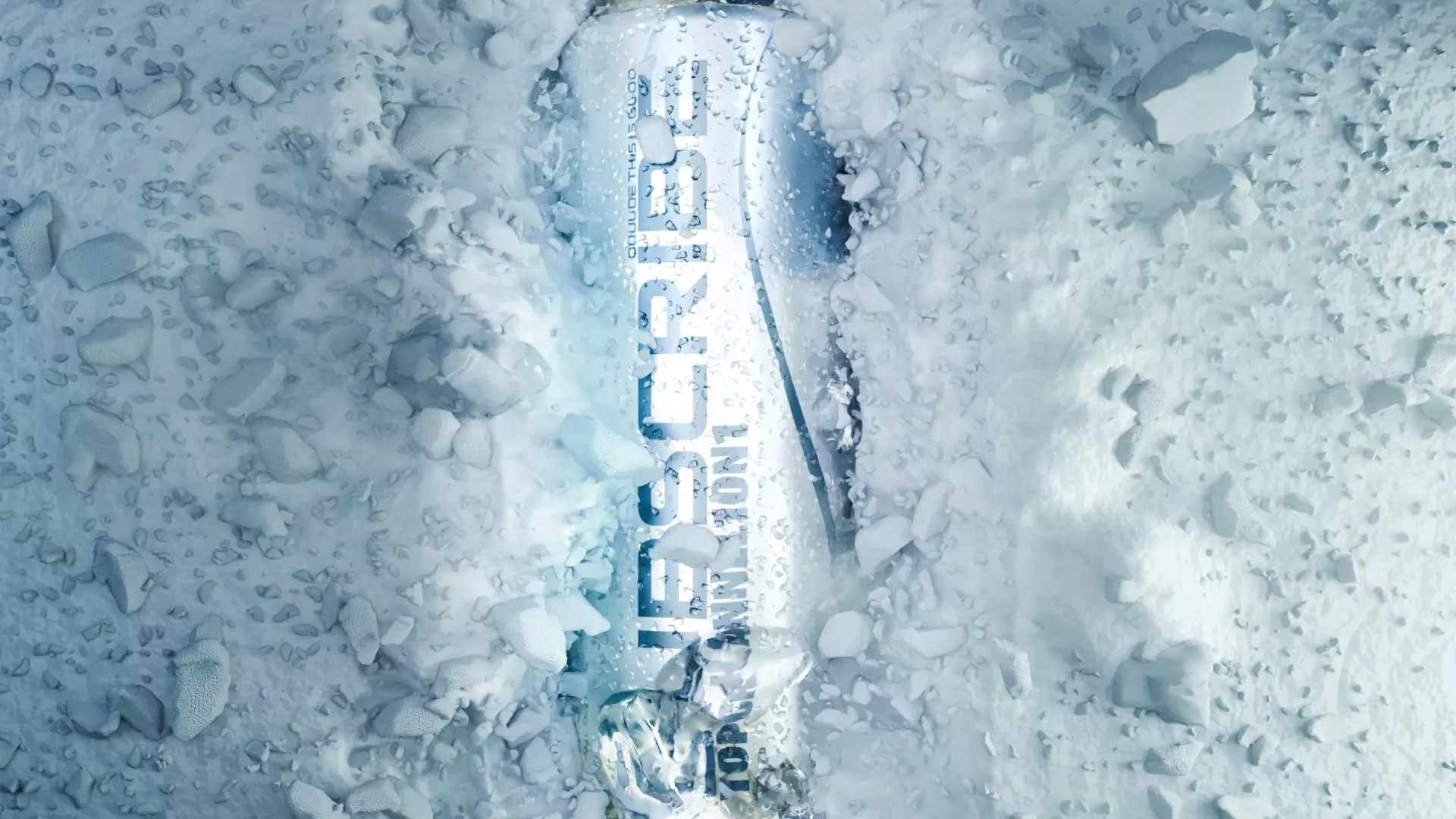 Blender Ice beverage commercial 3D model_0